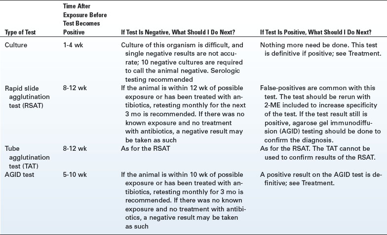 How Do They Test For Brucellosis In Dogs