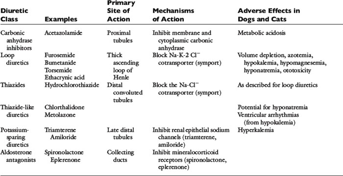 diuretic for dogs